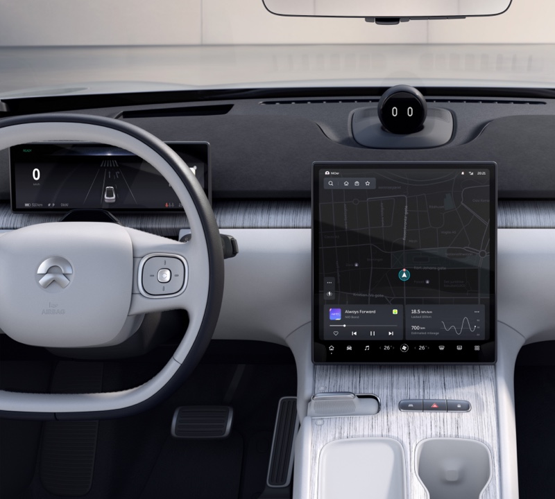 Superklart AMOLED-senterdisplay